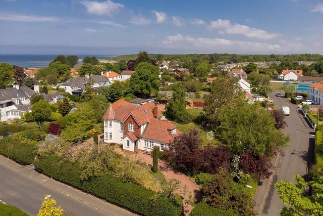 Selling agent: Coulters. Price: Offers over £1,000,000. Status: Under Offer. In second place is this “striking and spacious detached family home set within half an acre of lush gardens in the heart of Longniddry.” ESPC says: “Kittlestane combines elegant period features with modern comforts across three generous floors. With five bedrooms, a double garage, and excellent local amenities nearby, this exceptional home promises a relaxed lifestyle in a welcoming East Lothian village.”