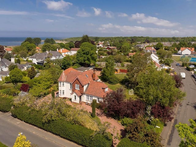 Selling agent: Coulters. Price: Offers over £1,000,000. Status: Under Offer. In second place is this “striking and spacious detached family home set within half an acre of lush gardens in the heart of Longniddry.” ESPC says: “Kittlestane combines elegant period features with modern comforts across three generous floors. With five bedrooms, a double garage, and excellent local amenities nearby, this exceptional home promises a relaxed lifestyle in a welcoming East Lothian village.”