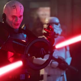 Sung Kang plays the Grand Inquisitor, leader of this band of Jedi Hunters. Photo: Disney+ via AP.