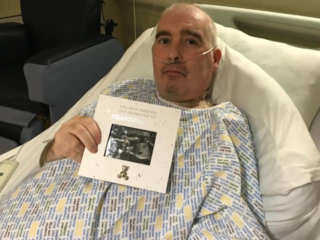 Undated handout photo of Brian Fernie who spent two months in an induced coma on a ventilator as he battled coronavirus. Photo credit : NHS Lanarkshire/PA Wire