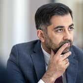 First Minister Humza Yousaf during a visit to Castlebrae Community Campus in Edinburgh. Picture: Jane Barlow/PA Wire