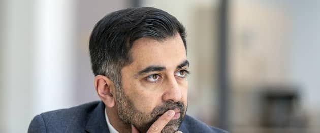 First Minister Humza Yousaf during a visit to Castlebrae Community Campus in Edinburgh. Picture: Jane Barlow/PA Wire