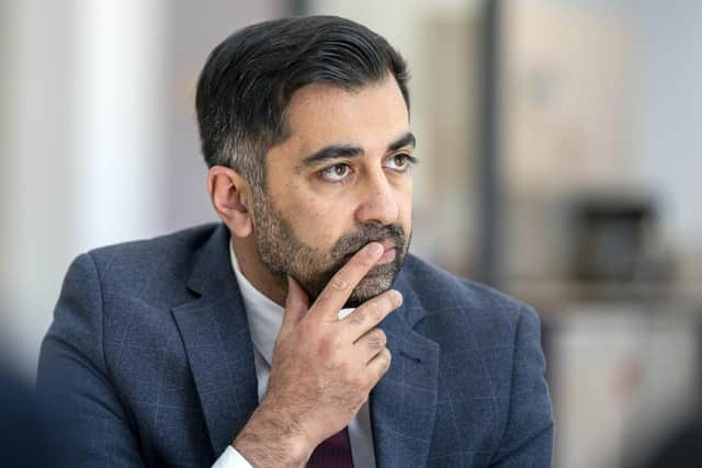 First Minister Humza Yousaf during a visit to Castlebrae Community Campus in Edinburgh. Picture: Jane Barlow/PA Wire