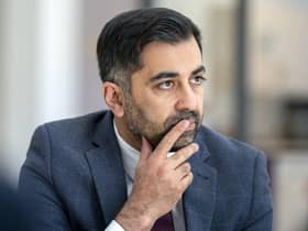 First Minister Humza Yousaf during a visit to Castlebrae Community Campus in Edinburgh. Picture: Jane Barlow/PA Wire
