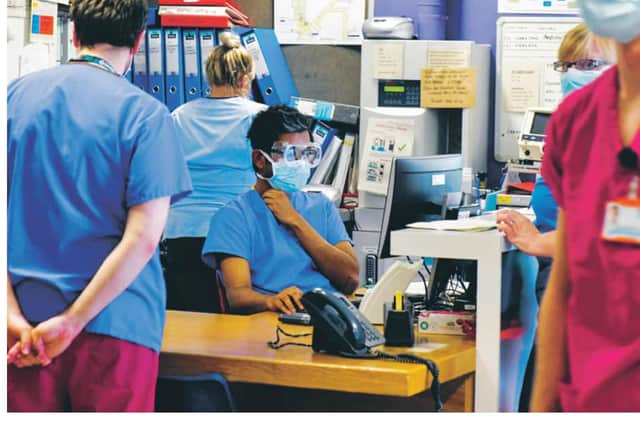 The creation of the NHS afforded us freedom from fear but that fear is now being escalated by the acute problems in the UK’s health care system, writes Joyce McMillan. PIC: Michael Gillen.