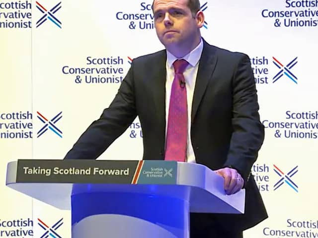 Douglas Ross is hoping to emulate Ruth Davidson's successes in the 2016 election