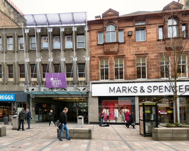 The Thistles Shopping Centre in Stirling conceals a medieval street below. PIC: Gerald England/geograph.org.