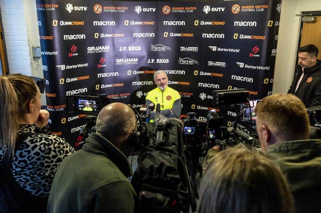 Jim Goodwin is the new manager of Dundee United, just weeks after being sacked by Aberdeen.
