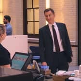 Jeremy Hunt channels Mr Bean as he orders a coffee in a new Treasury video about inflation (Picture: HM Treasury)