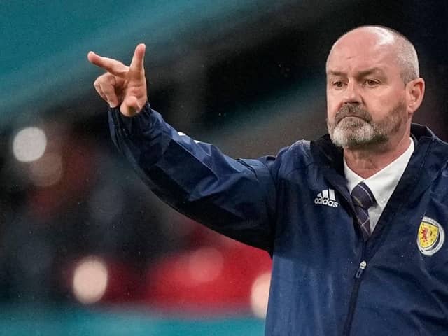 Steve Clarke knows what his Scotland side need to do to qualify. (Photo by FRANK AUGSTEIN/POOL/AFP via Getty Images)