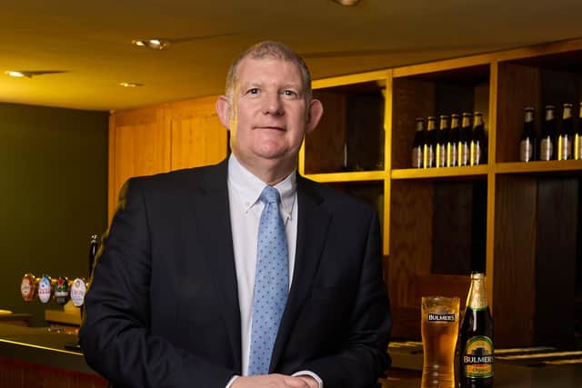 Roger White is the chief executive of C&C Group, having previously led Irn-Bru maker AG Barr. Picture: Rich Davenport