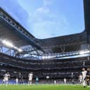 Manchester City take on Real Madrid at the Bernabeu in the Champions League semi-final. (Photo by David Ramos/Getty Images)