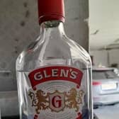 The counterfeit vodka in 350ml bottles fraudulently labelled as Glen's Vodka. Pic: Contributed