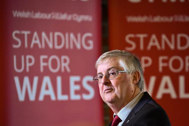 Welsh Labour Leader Mark Drakeford, at the launch of the Welsh Labour Party campaign in Cardiff. Picture: Ben Birchall/PA Wire