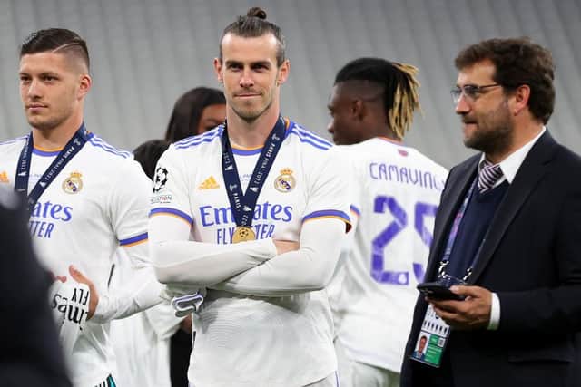 Since Bale moved to Madrid nine years ago, success has followed particularly in the UEFA Champions League. (Photo by Catherine Ivill/Getty Images)