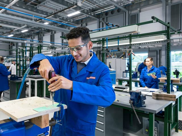 BAE Systems says it currently has nearly 3,300 apprentices and graduates in training across its UK businesses (file image). Picture: contributed.