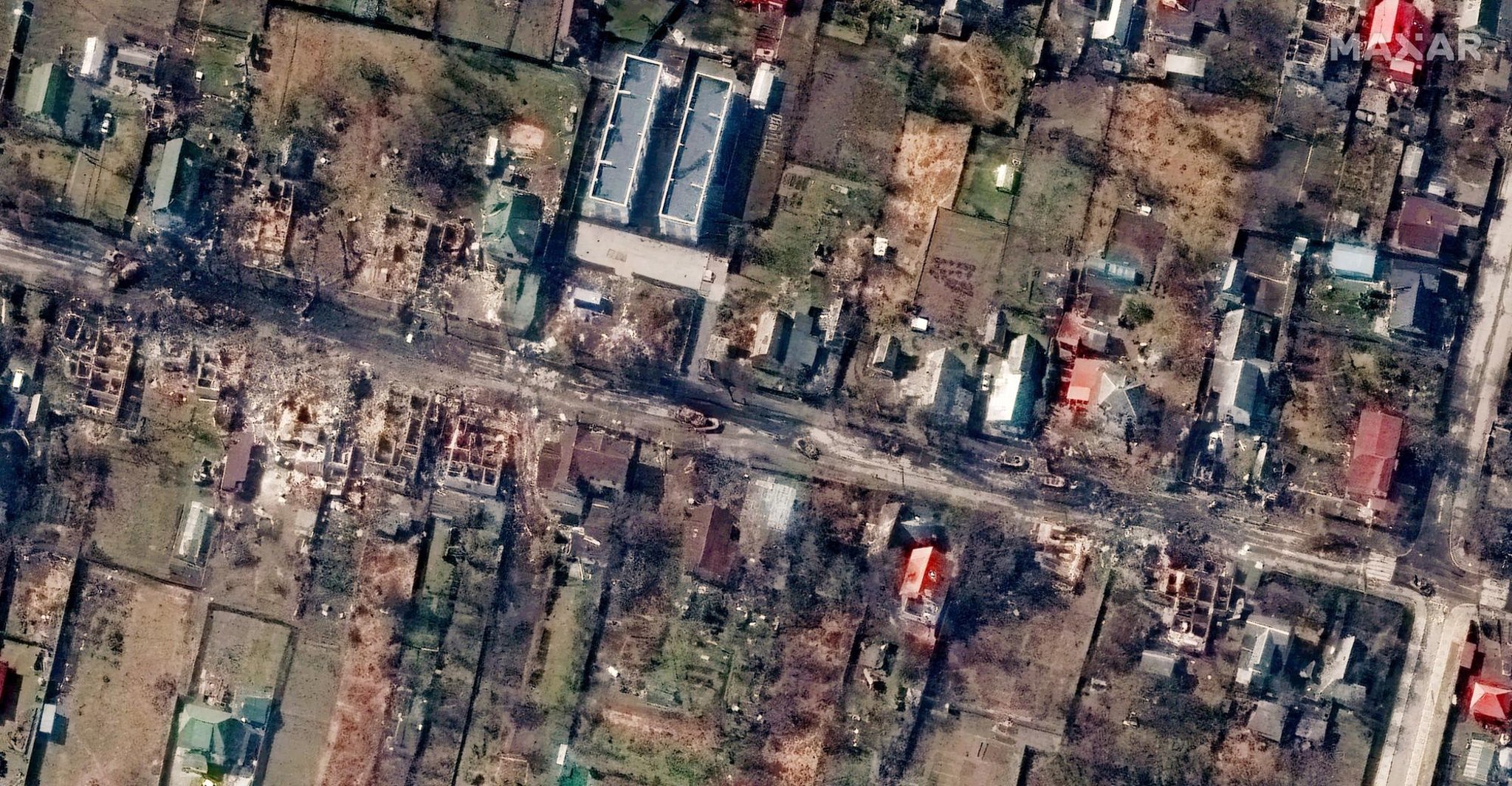 Satellite imagery confirms Bucha horrors with bodies left out in the open for weeks
