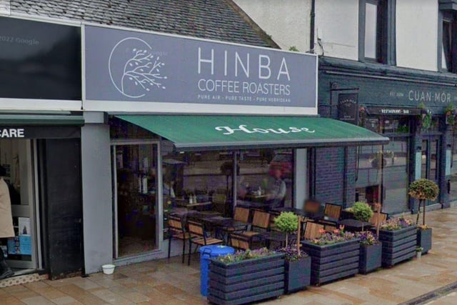 The seaside town of Oban is rightly famous for its seafood - but it's a great place to grab a cup of coffee too. Hinba Coffee Roasters uses coffee roasted on the Scottish island of Seil, with owners fully committed to sustainability and the Fairtrade movement.