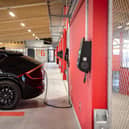 A CTEK EV charging installation