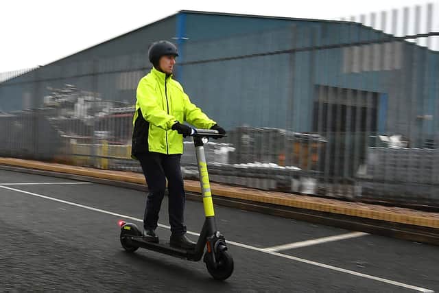At bygge cirkulære offset Electric scooters are still illegal on Scotland's roads – but what's it  like to ride one? | The Scotsman
