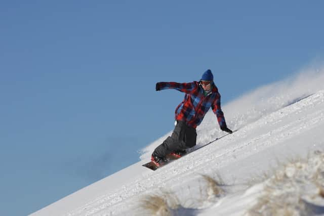 Just one of many great lines accessible via the Glas Maol Poma at Glenshee PIC: Roger Cox / The Scotsman Publications