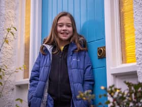 Eilidh Leheny, 10, has enamel hypoplasia, meaning the enamel on her teeth is very thin.
