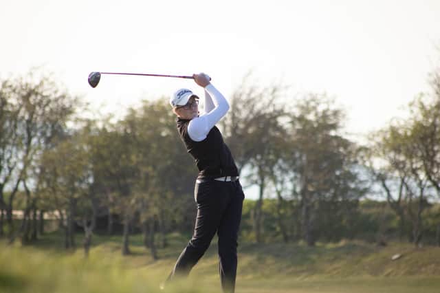 Hannah Darling won the St Rule Trophy in St Andrews on Sunday and is now bidding to add the Scottish Women's Championship at Gullane this weekend. Picture: Scottish Golf