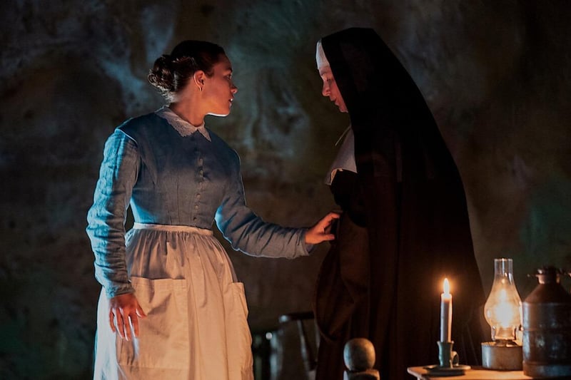The always excellent Florence Pugh stars in this film set in the 1800s as a woman who visits a young girl in Ireland who stops eating but remains miraculously alive and well.