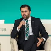 Scotland's First Minister Humza Yousaf at a COP28 event in Dubai last month (Picture: Getty Images)