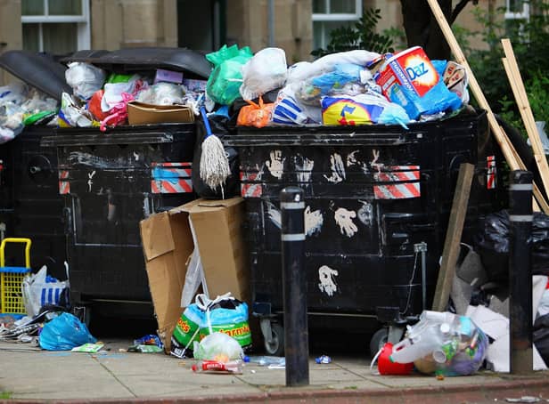 If there's rubbish everywhere, what's a little bit more? Streets need to be kept scrupulously clean (Picture: Jeff J Mitchell/Getty Images)