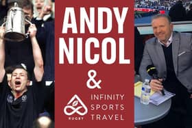 Andy Nicol has played with some legends of Scottish rugby but says the national squad at this year’s World Cup is the strongest it has ever been. Submitted picture