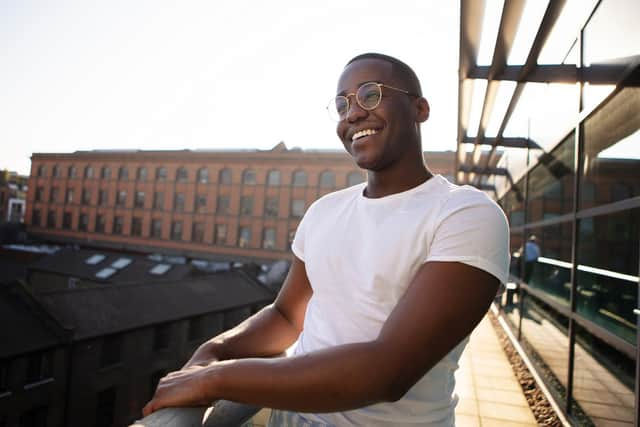 Sex Education star Ncuti Gatwa has recalled his time at the Royal Conservatoire of Scotland for the new book Raising The Curtain. Picture: Robert McFadzean