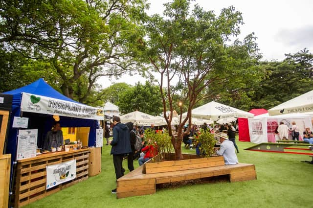 George Square Gardens has reopened as a festival venue for the summer.