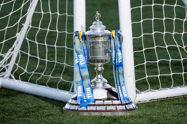 The Scottish Cup trophy. Picture: SNS