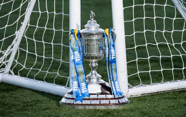 The Scottish Cup trophy. Picture: SNS
