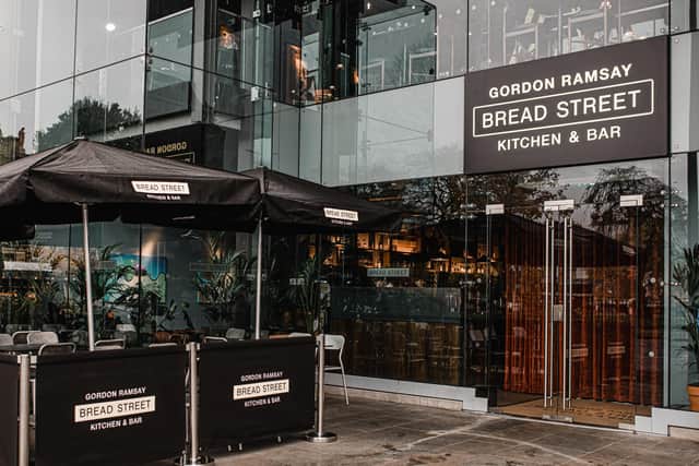 Gordon Ramsay's Bread Street Kitchen and Bar in Edinburgh is the first UK branch of the casual dining eatery outside London.