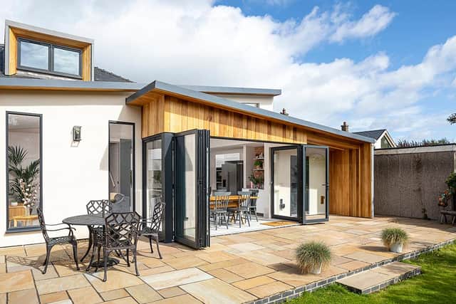 A contemporary extension in Edinburgh designed by CSY Architects. Picture: Ross Campbell