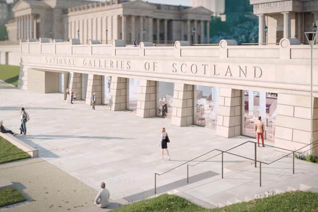 The unveiling of a new look for the Scottish National Gallery in Edinburgh has been put back till the summer of 2023.