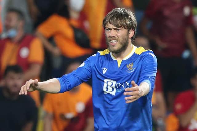Murray Davidson helped St Johnstone earn a 1-1 draw in Istanbul against Galatasaray.