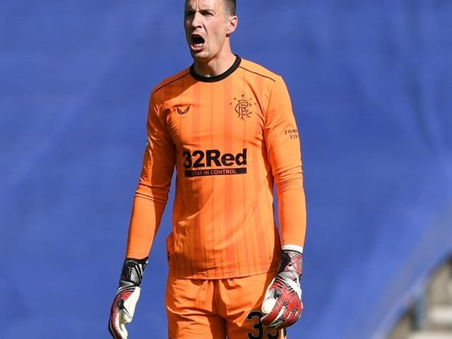 Goalkeeper replaces Allan McGregor
