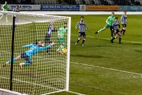 Celtic's Tom Rogic makes it 1-0 early on in the eventual 4-0 win away to St Mirren. (Photo by Rob Casey / SNS Group)