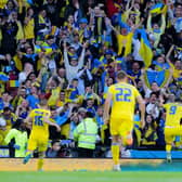 Ukraine humbled Scotland at Hampden Park in the World Cup play-off. (Photo by Ewan Bootman / SNS Group)