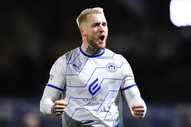 Stephen Humphrys of Wigan Athletic has joined Hearts on loan.