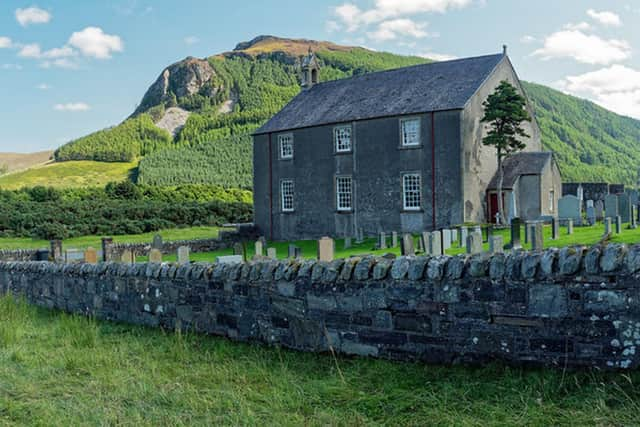 Clachan Church by Loch Broom, where the last communion was held before the Hector voyage. PIC: Creative Commons.