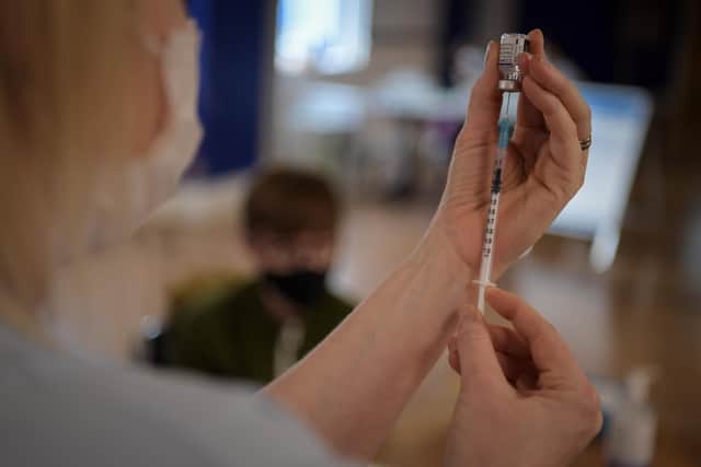 The winter Covid vaccine programme has been brought forward due to a new variant. Image: Finnbarr Webster/Getty Images.