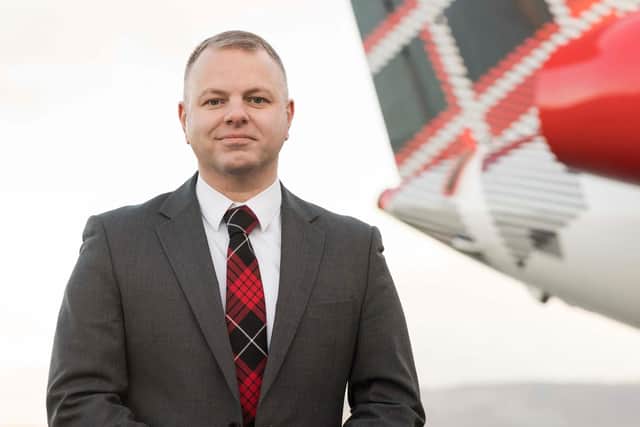 Loganair chief executive Jonathan Hinkles has called for a swift decision on travel restrictions