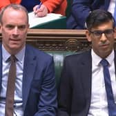 The former Deputy Prime Minister Dominic Raab was a close ally of the Prime Minister Rishi Sunak.