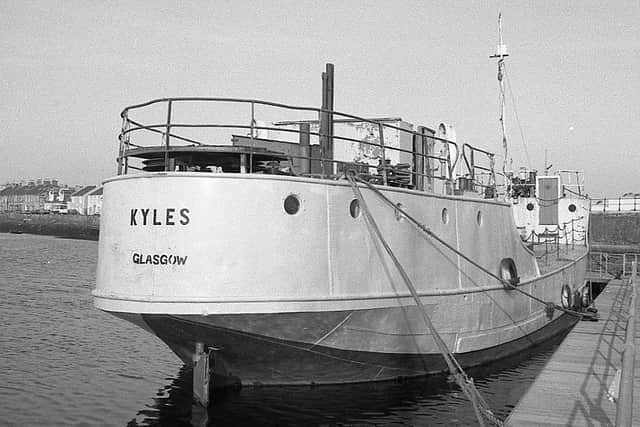 The MV Kyles has been owned by the Scottish Maritime Museum since 1984.