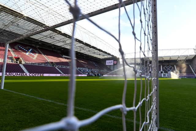 Tynecastle Park will host the 332nd competitive derby between Hearts and Hibs. (Photo by Craig Foy / SNS Group)