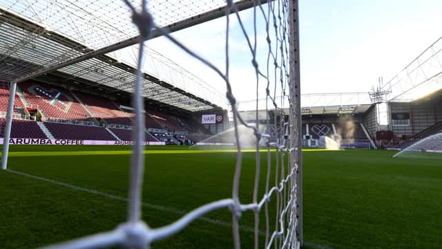 Tynecastle Park will host the 332nd competitive derby between Hearts and Hibs. (Photo by Craig Foy / SNS Group)